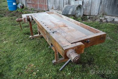 BANCO DA FALEGNAME IN FAGGIO DA LAVORO