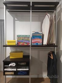 Cabina wenge con luci