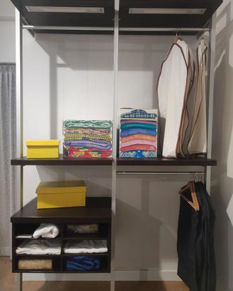 Cabina wenge con luci