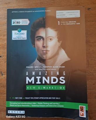 testo scolastico inglese "Amazing Minds"