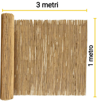 Arella e Traliccio bambù per giardino e rampicanti