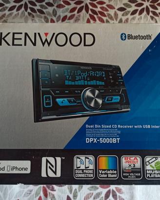 Autoradio Kenwood DPX-5000BT con scatola