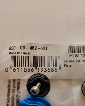 Kit revisione - Top cap  820-03-462  Fox36 - Fit 4