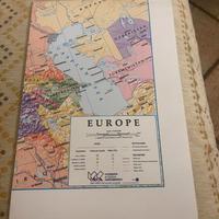 Carta murale Europa politica in carta 1:9.000.000