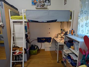 soppalco Ikea in metallo vitval