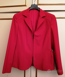 Giacca donna rossa tg 44