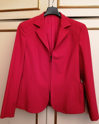 Giacca donna rossa tg 44