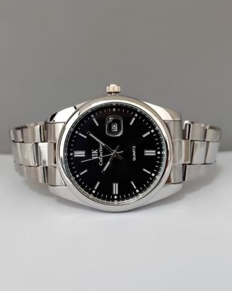 Orologio da uomo con cassa in acciaio da 40mm nero