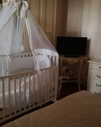 lettino più seggiolone  pappa piu passeggino trio 