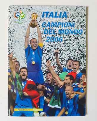 Folder Filatelico Italia Campioni del Mondo 2006

