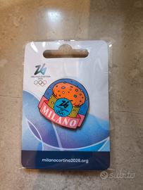 spilla pin Milano cortina 2026 olimpiadi 