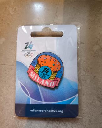 spilla pin Milano cortina 2026 olimpiadi 