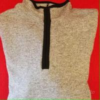 PULLOVER CON CERNIERA - CASHMERE 100% - NUOVO