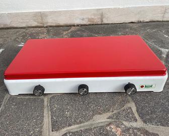 Fornello da campeggio a gas 3 fuochi
