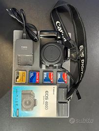 Fotocamera Reflex Dig. Canon Eos 400D Solo Corpo