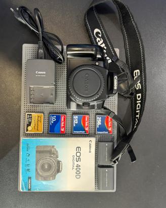 Fotocamera Reflex Dig. Canon Eos 400D Solo Corpo