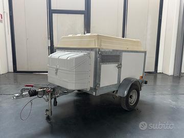 Rimorchio trasporto cani / animali – 400 kg
