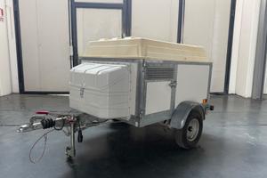 Rimorchio trasporto cani / animali – 400 kg
