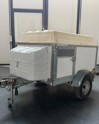 Rimorchio trasporto cani / animali – 400 kg