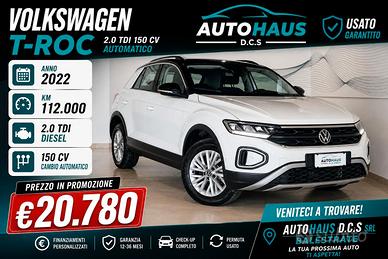 Volkswagen T-Roc 2.0 TDI 150 CV AUTOMATICO