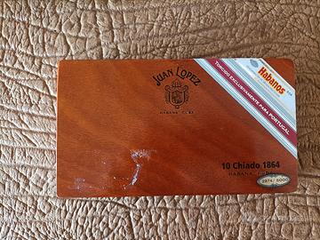 scatole habanos vuote