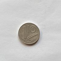 Moneta 10 LIRE “spiga” anno 1953