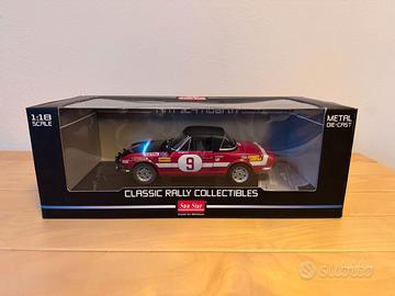 Sun Star Fiat 124 Abarth Classic Rally 1:18 1/18 M