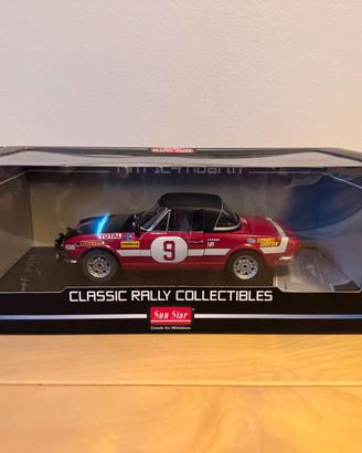 Sun Star Fiat 124 Abarth Classic Rally 1:18 1/18 M