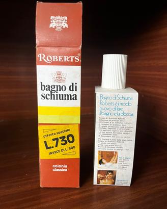Bagno di schiuma Roberts