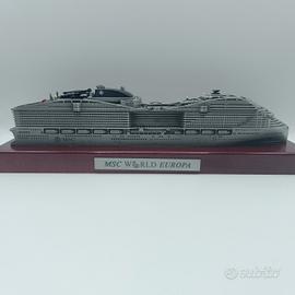 MSC World Europa Modellino Nave da Crociera