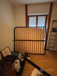 GRATIS rete a doghe matrimoniale + materasso