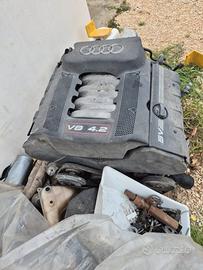 swap v8 benzina 4.2 audi