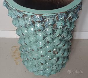 vaso in ceramica a pigna 