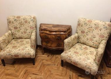 Poltrone vintage anni 40