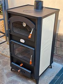 Termostufa con Forno a Legna x Termosifoni 