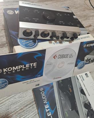 Scheda Audio Native Instruments Komplete Audio 6