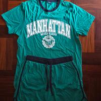 Pigiama Yamamay tg. XL / L corto verde