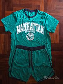 Pigiama Yamamay tg. XL / L corto verde
