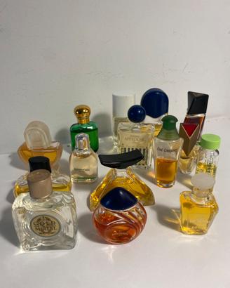 15 miniature profumi anni 80-90