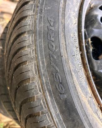 Cerchi e Gomme Volkswagen Polo 1.2 del 2007