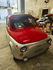 Fiat 500 F 1973 motore e cambio 126 abarth