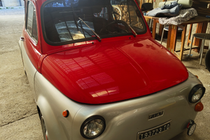 Fiat 500 F 1973 motore e cambio 126 abarth