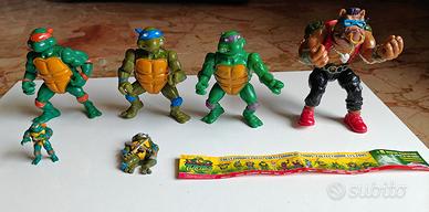 Tartarughe NINJA TMNT Playmates 88/89+BEPOP+Gadget