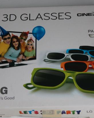 OCCHIALI / GLASSES - PARTY PACK FOR LG CINEMA 3D -