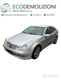 RICAMBI MERCEDES CLASSE C 2002 1.8 BENZINA 105KW