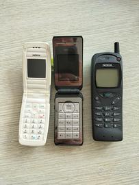 Tre telefoni Nokia 3110-6170-2650