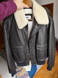 Giacca in Pelle - Grifoni - Taglia L - Seminuova