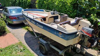 Barca RIO 450 CROSS + Carrello