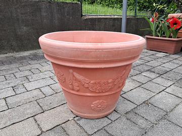 vaso in resina