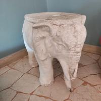 PORTA FIORI IN CEMENTO A FORMA DI ELEFANTE 